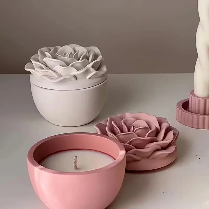 Üstün kaliteli 3 boyutlu gül ç - Candle Making Jars With Lids incelemesi ve fiyatı