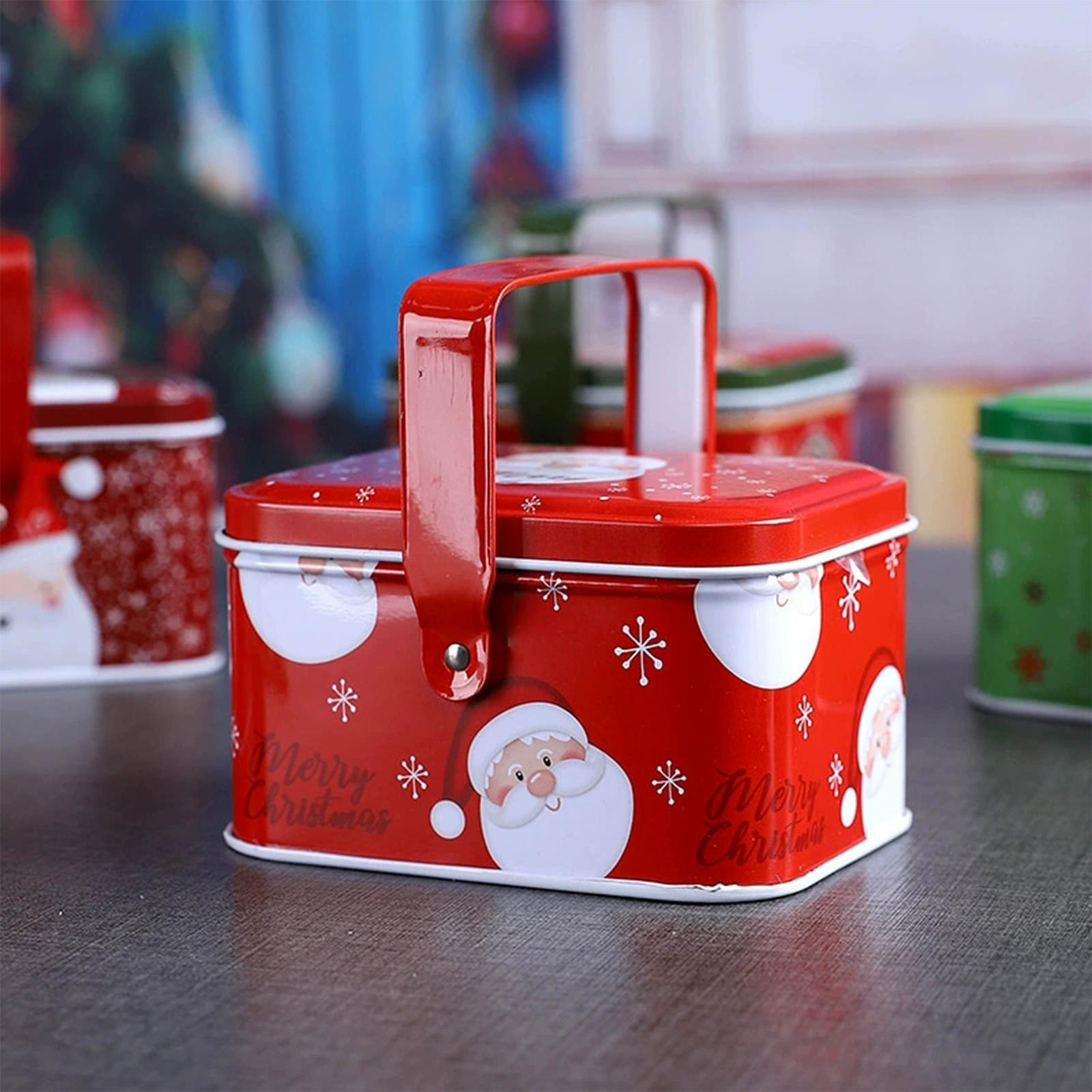 Noel Kurabiye Kutuları, Kapakl - Tin Container Lid incelemesi ve fiyatı